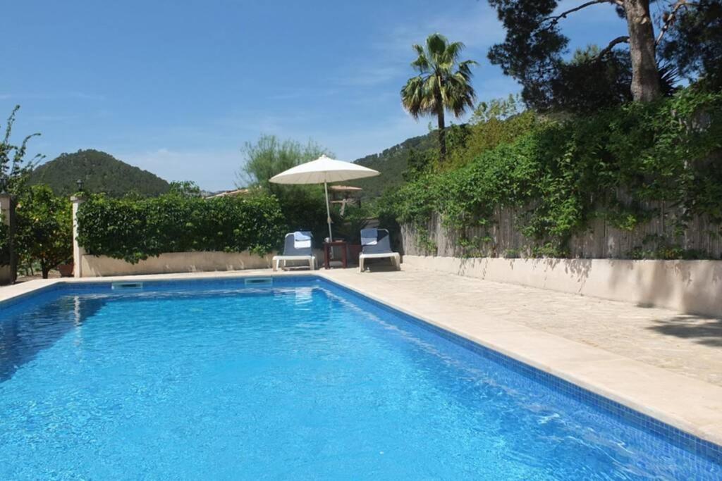Villa Maria, Bonita Casa Con Jardin Y Piscina Privada En Andraitx Ngoại thất bức ảnh