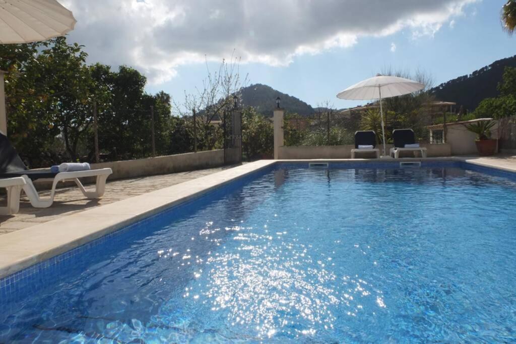 Villa Maria, Bonita Casa Con Jardin Y Piscina Privada En Andraitx Ngoại thất bức ảnh