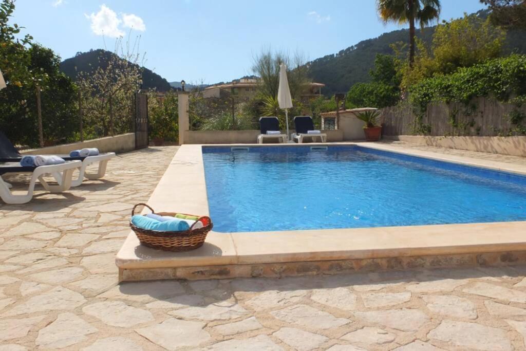 Villa Maria, Bonita Casa Con Jardin Y Piscina Privada En Andraitx Ngoại thất bức ảnh
